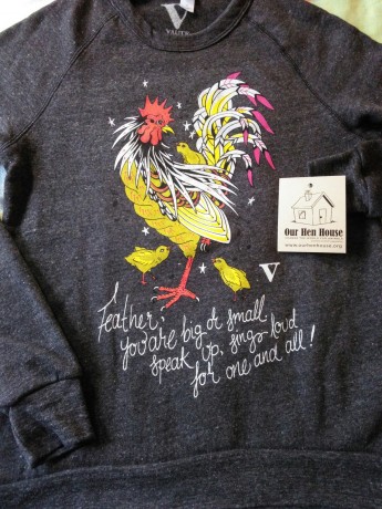 Feather you are big or small, sing out, sing loud for one and all!