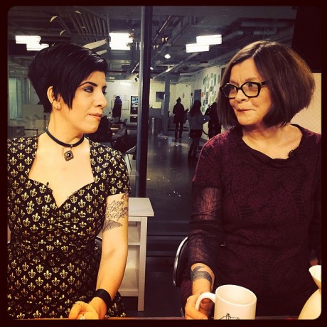 Jasmin and Mariann lookin