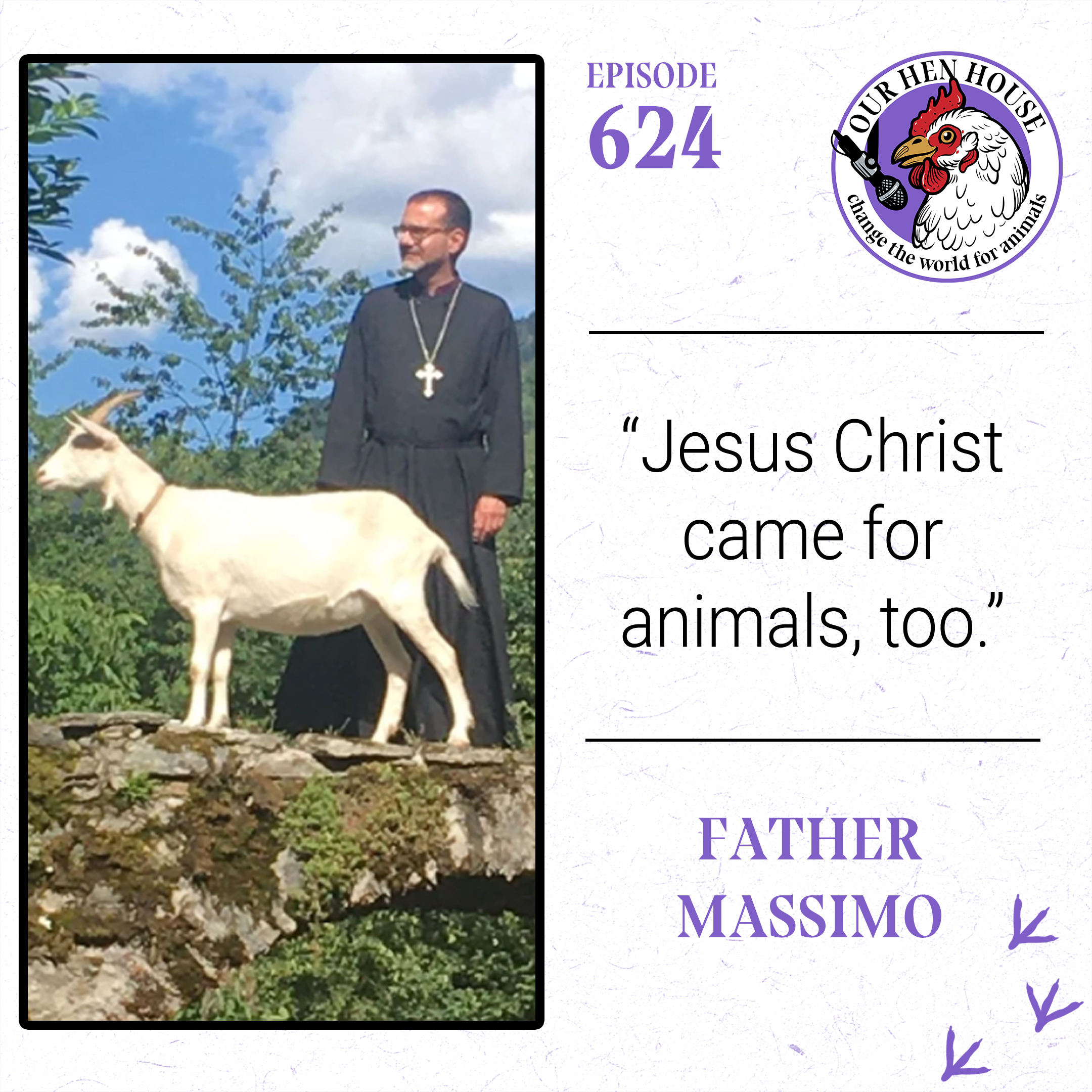 Animals and God’s Love with Father Massimo da Qumran
